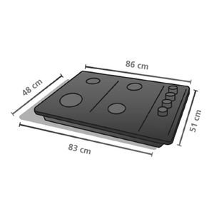 E-Ge-Cubierta-86Cm-VidrioNegro-CGG8615V2-Isometrico