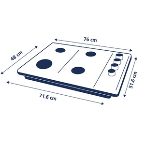 G-Ge-Cubierta-76Cm-Inox-PGP75TI0-Isometrico