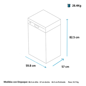 G-Ge-Lavavajillas-12Servicios-Inox-GBF412SSMSSX-Isometrico