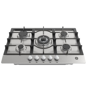 Cubierta de Empotre a Gas 77 cm Inoxidable GE - CGG7710I2
