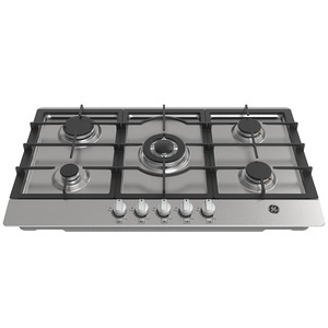 Cubierta de Empotre a Gas 86 cm Inoxidable GE - CGG8610I2