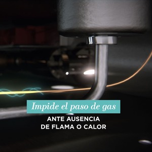 Cubierta de Empotre a Gas 86 cm Vidrio Negro GE - CGG8615V2