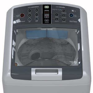 Lavadora Automática de 16Kilos Gris Centrales - LCA46100VGAB0