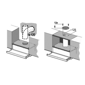 Campana de Pared 60cm Slide Inoxidable GE - CTG6010AI0
