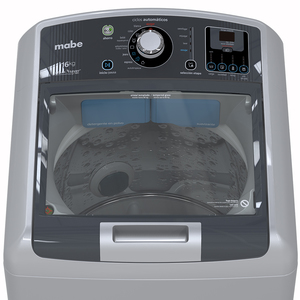 Lavadora Automática de 16Kilos Gris Mabe - LMA46101VGAB0