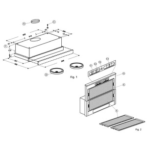 Campana de Pared 60cm Slide Inoxidable Mabe - CTM6011IX