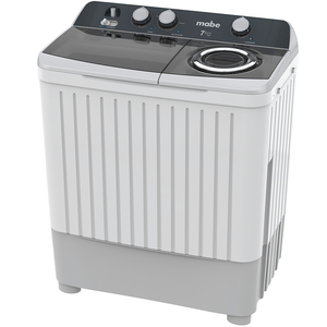 Lavadora Semiautomática de 7 Kg Blanca Mabe - LMD7023PBAB0