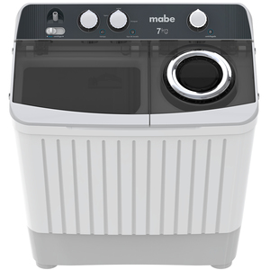 Lavadora Semiautomática de 7 Kg Blanca Mabe - LMD7023PBAB0
