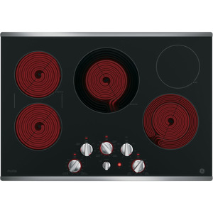 Cubierta de empotre a induccion de 76 cm Vidrio Negro - PP7030SJSS