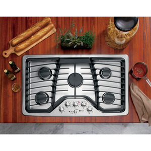 Cubiertas a Gas 91 cm Inoxidable Ge Profile - PGP976SETSS