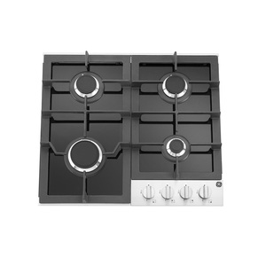 Cubierta de Empotrar a gas de 60 cm Vidrio Negro GE - CGG6020I0