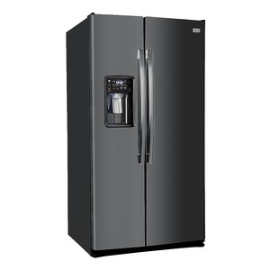 Nevecón No Frost 755 Lts. Brutos Black Steel GE Profile - PNL26PGKCPS