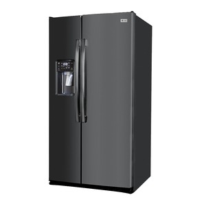 Nevecón No Frost 755 Lts. Brutos Black Steel GE Profile - PNL26PGKCPS