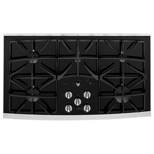 Cubiertas a Gas 91 cm Vidrio Inoxidable GE - JGP970SEKSS