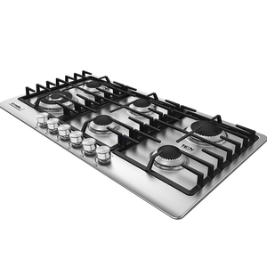 Cubierta de Empotrar 90 cm Acero Inoxidable Io Mabe - IO96TI0