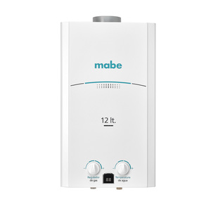 Calentador de Tiro Natural 12L Blanco Mabe - CMP12TNBC