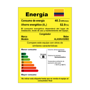 Congelador Horizontal 520 L Blanco Mabe - ALASKA520B2