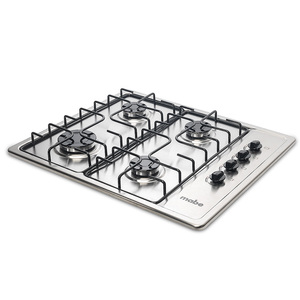 Cubierta de Empotrar de 60cm Inoxidable Mabe - CMG6054SA-0CON