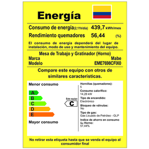 Estufa de Piso a gas de 30
