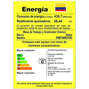 Estufa de Piso a gas de 30