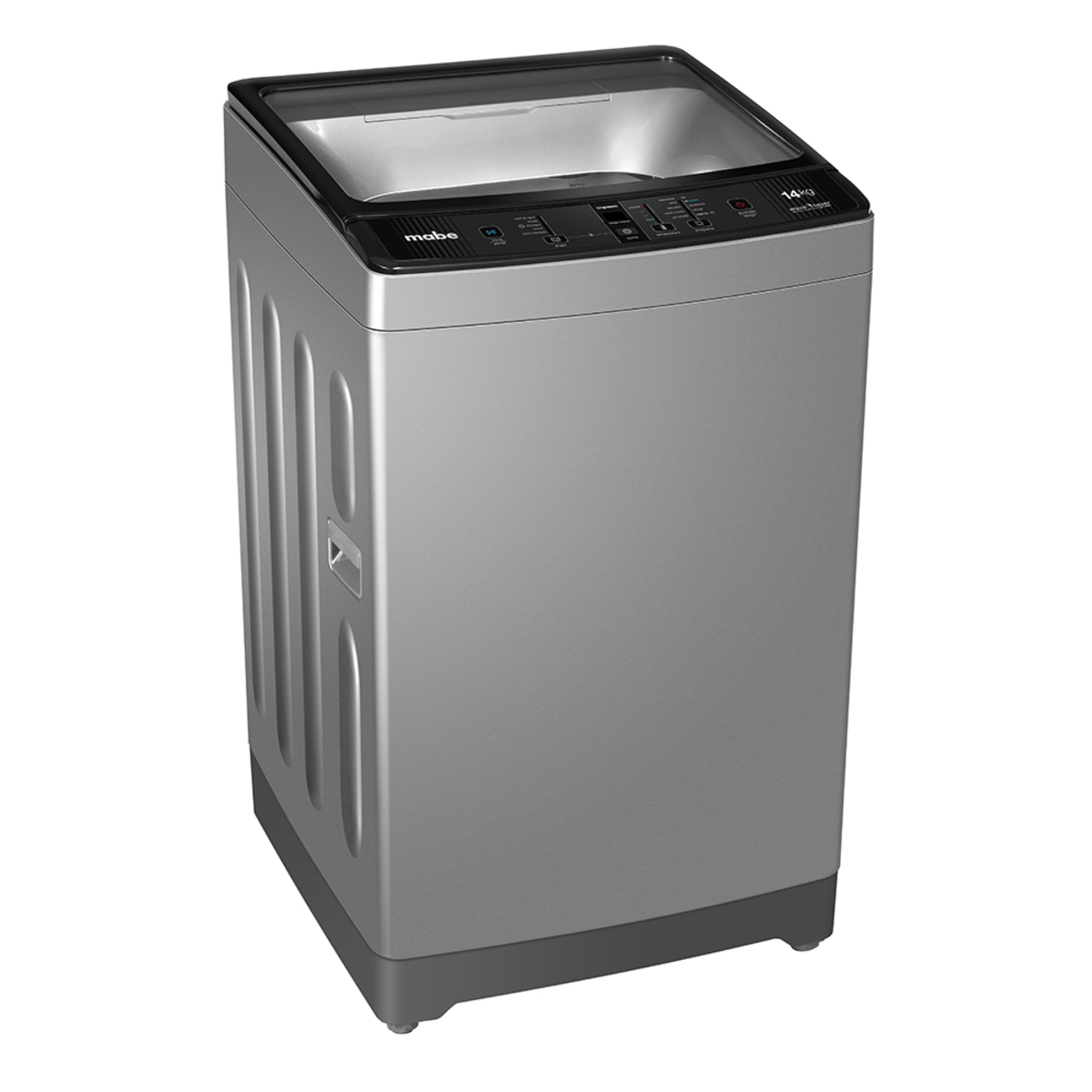 lavadora digital automatica de 14 kg silver mabe lma4120wpab0