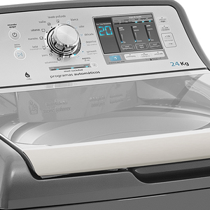 Lavadora Automática 24 kg Diamond Gray Mabe - LMC74201WDAB0