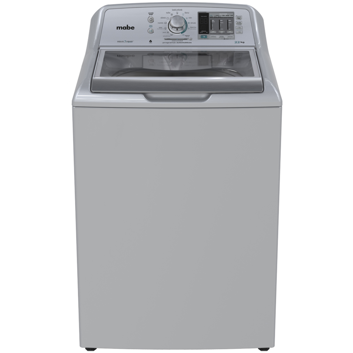 Lavadora Automatica De 22 Kg Silver Mabe Lmc721wgab0 Lavadoras Lavado Y Secado Tienda Mabe Online