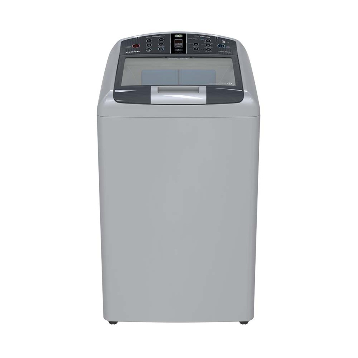 lavadora aqua saver green automatica 20 kg silver mabe lma70200wgab0
