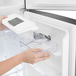 Nevera No Frost 300 Lts. Brutos Panel Digital Extreme Inox Mabe-RMA300FZCU