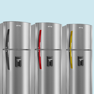 Nevera No Frost 300 Lts. Brutos Inox Mabe - AC300FYCU
