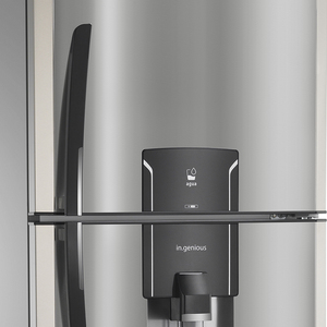 Nevera No Frost 400 Lts. Brutos Inoxidable Mabe - RMP400FYCU