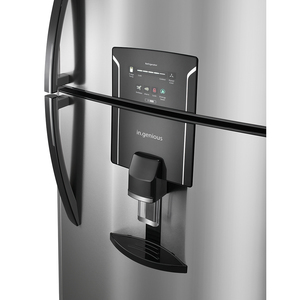 Nevera No Frost 400 Lts. Brutos Panel Digital Inoxidable Mabe - RMP400FZCU