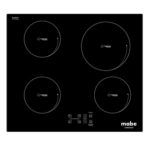 Cubierta de Empotrar 60cm Inducción 220v Negra Mabe - CMI6054SD - 0C