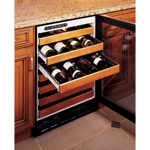 Cava de vino 57 botellas Inoxidable Monogram - ZDWR240HBS